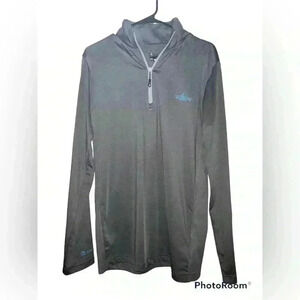HABIT Men’s Activewear Solar Factor Quarter Zip Shirt Size Small